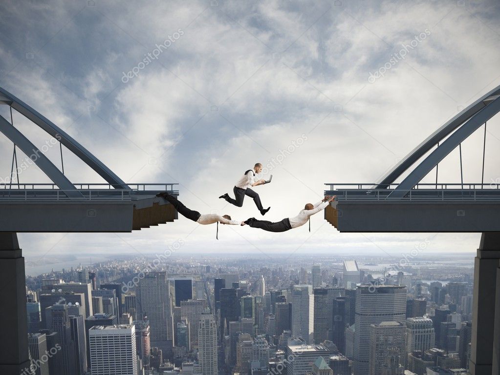 Runner-Team beim Aufbruch zu einem Einsatz